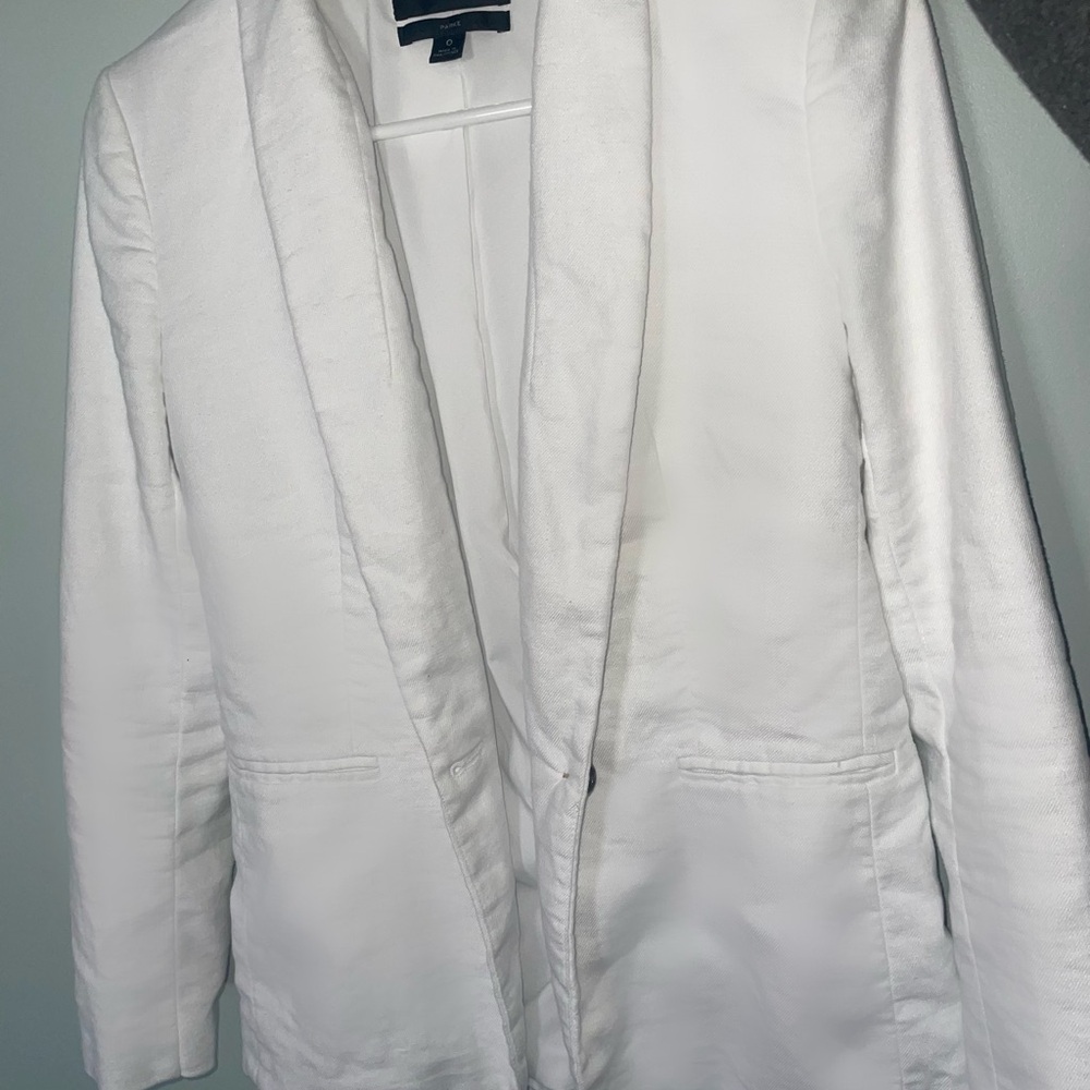 J.Crew Women's White Blazer